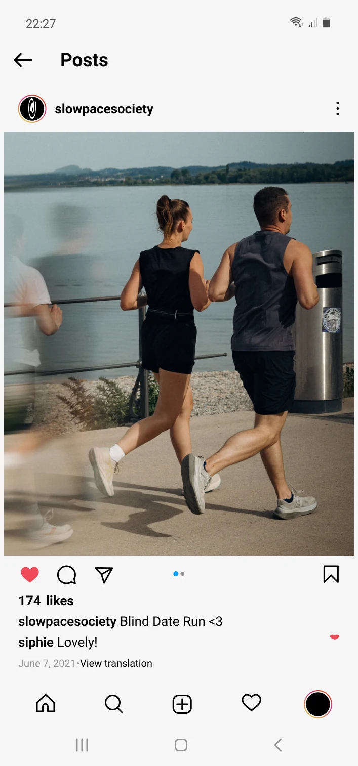 Slow Pace Society – Social Media Mockup 2